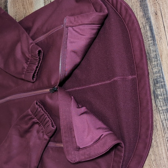 The North Face Jazzer Full Zip Extra Long Hoodie Size Medium in Oxblood Crimson - Picture 6 of 11